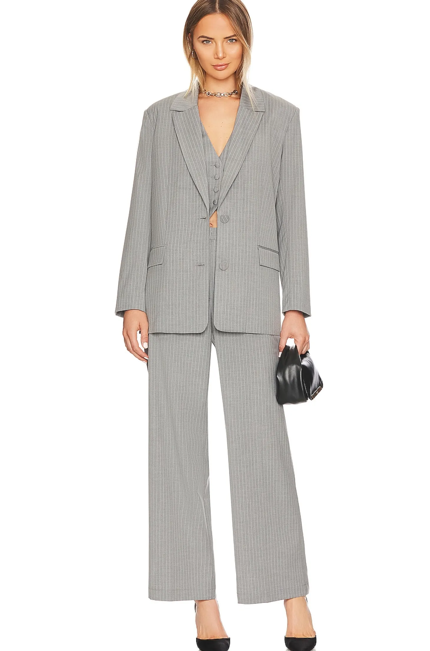 Callista Pin Stripe Vest