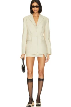 Cam Faux Leather Skirt