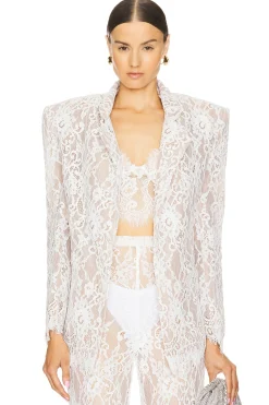 Capri Blanc Lace Blazer