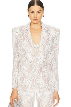 Capri Blanc Lace Blazer