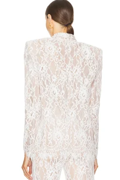Capri Blanc Lace Blazer