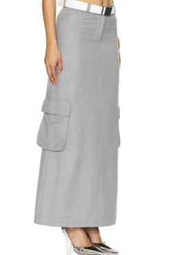 Cargo Maxi Skirt