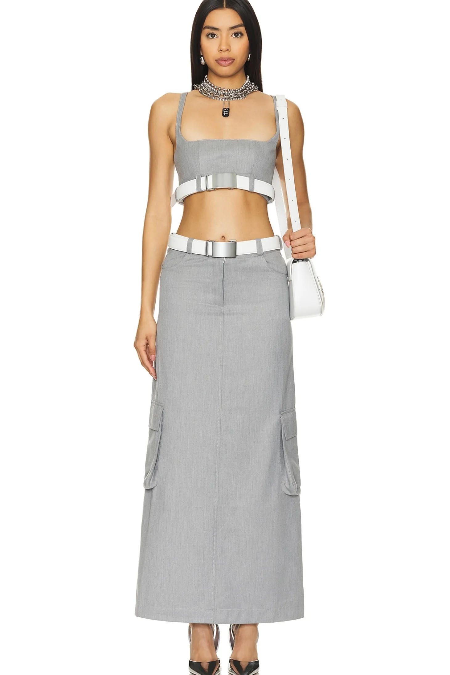 Cargo Maxi Skirt