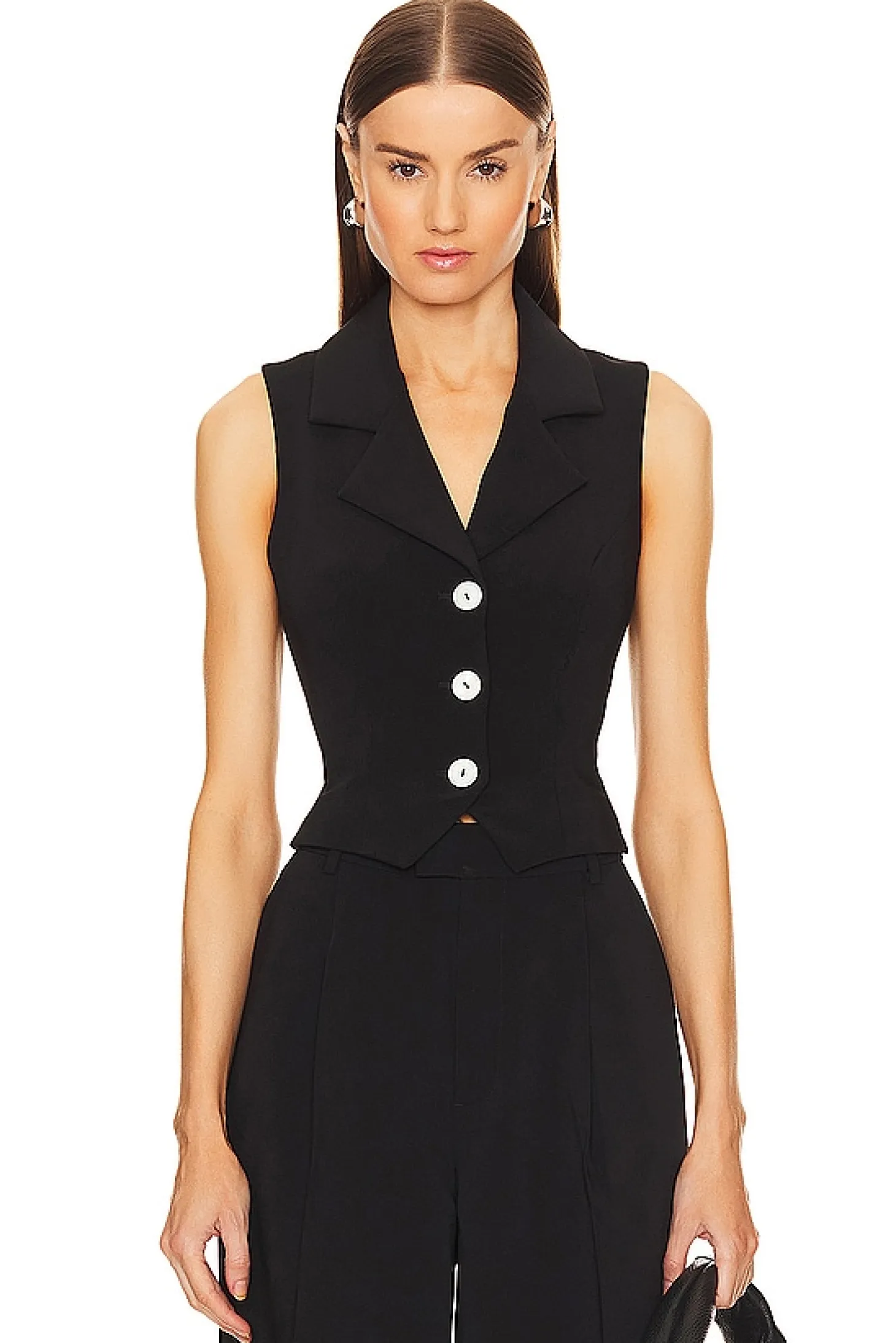 Carinne Linen Vest Top