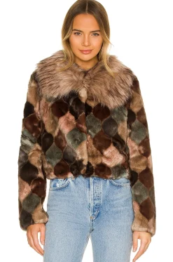 Casablanca Faux Fur Jacket
