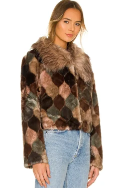 Casablanca Faux Fur Jacket