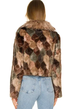 Casablanca Faux Fur Jacket