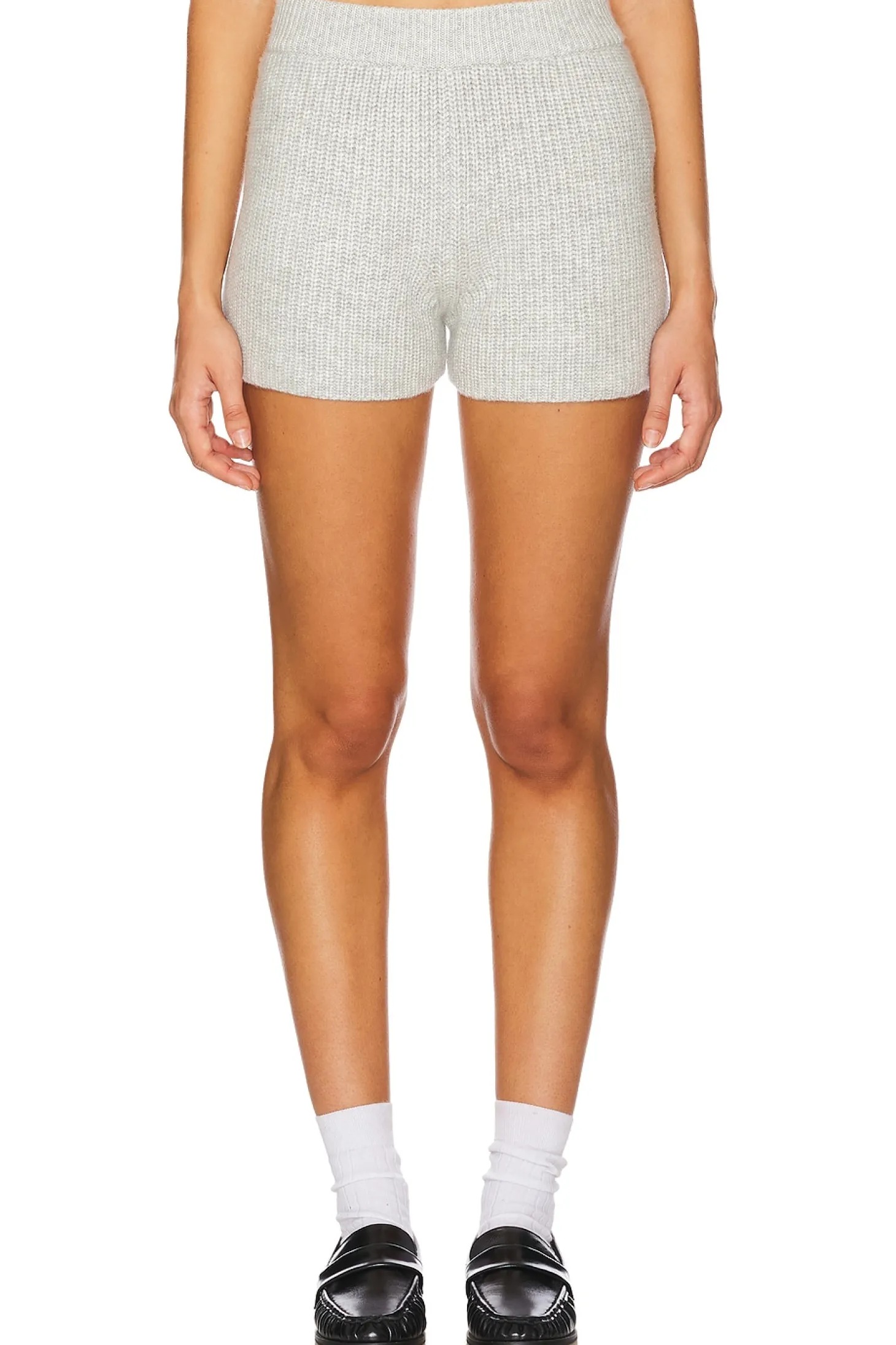 Cashmere Cable Knit Short