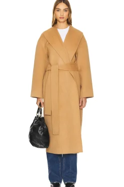 Cashmere Wrap Coat