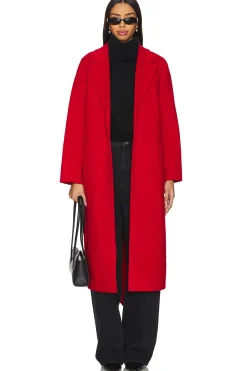 Celia Belted Double Face Coat