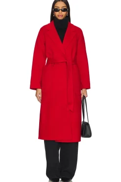Celia Belted Double Face Coat