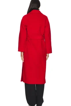 Celia Belted Double Face Coat