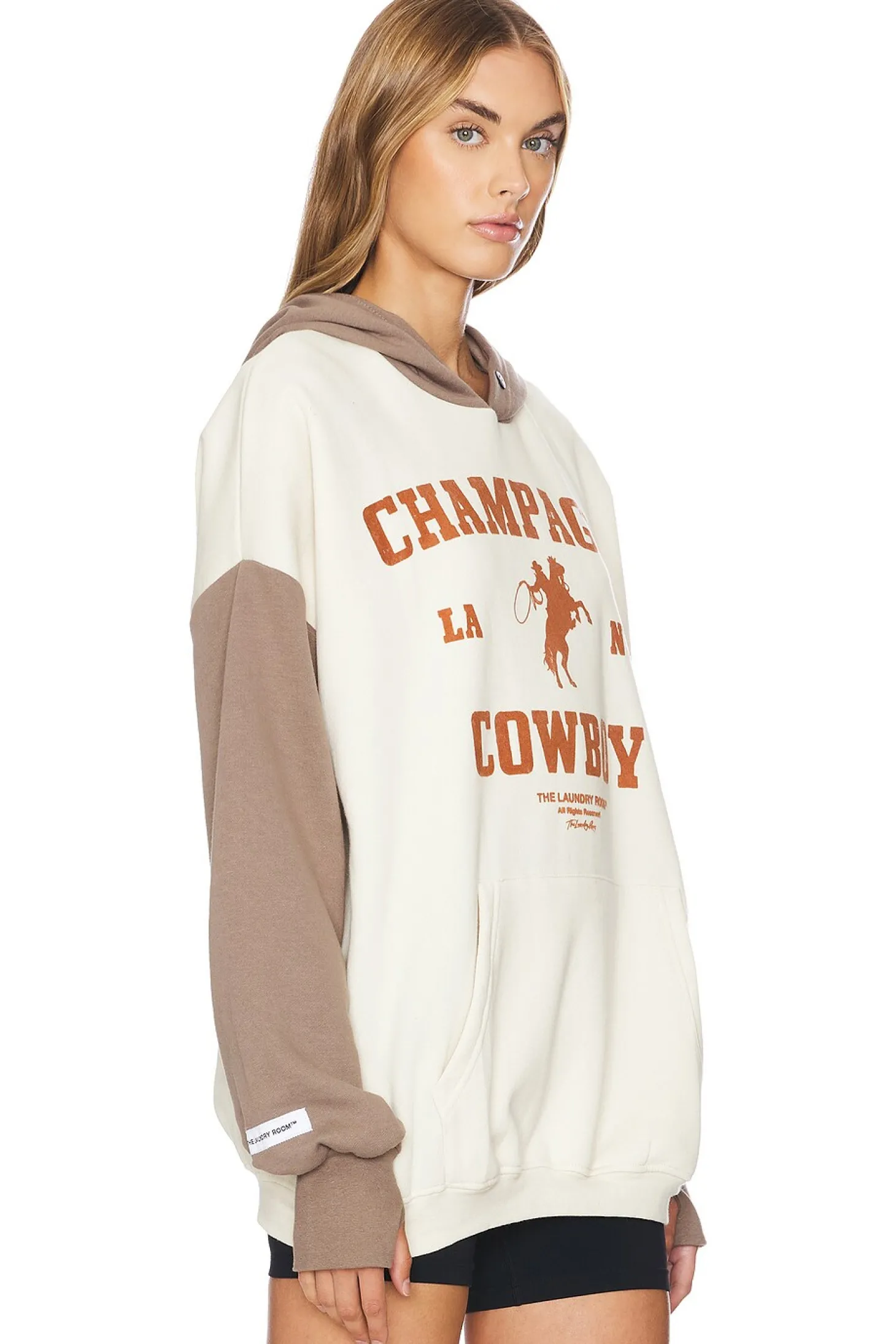 Champagne Cowboy Hideout Hoodie