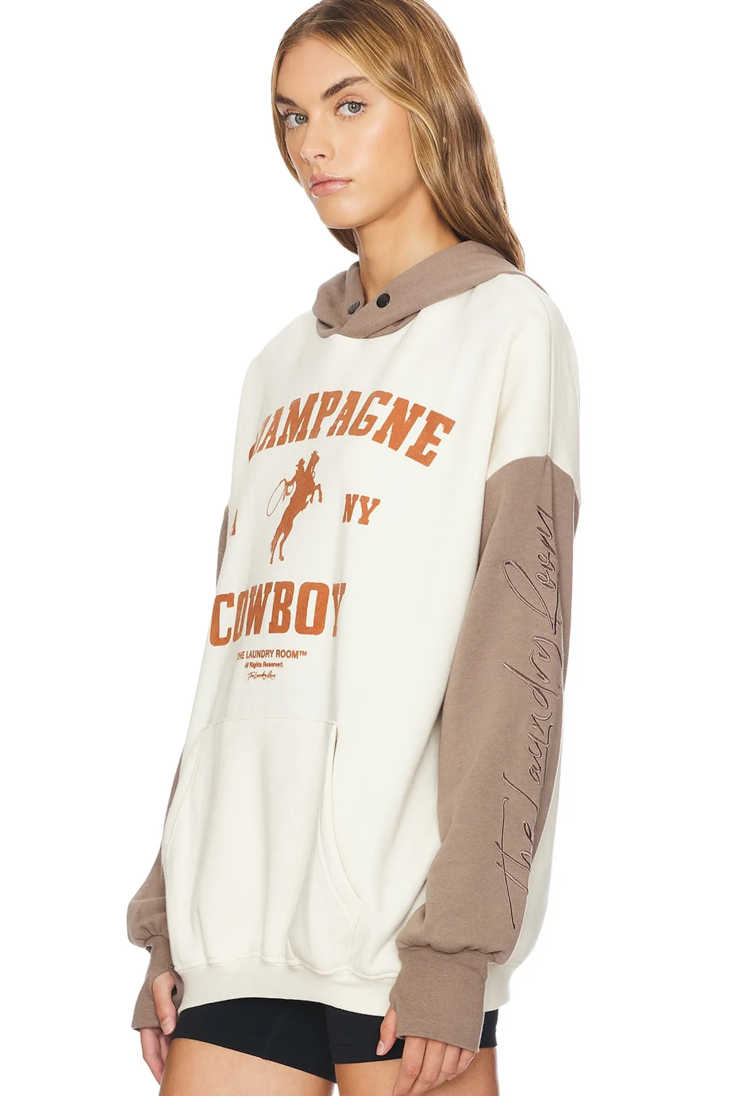 Champagne Cowboy Hideout Hoodie