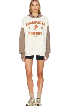 Champagne Cowboy Hideout Hoodie