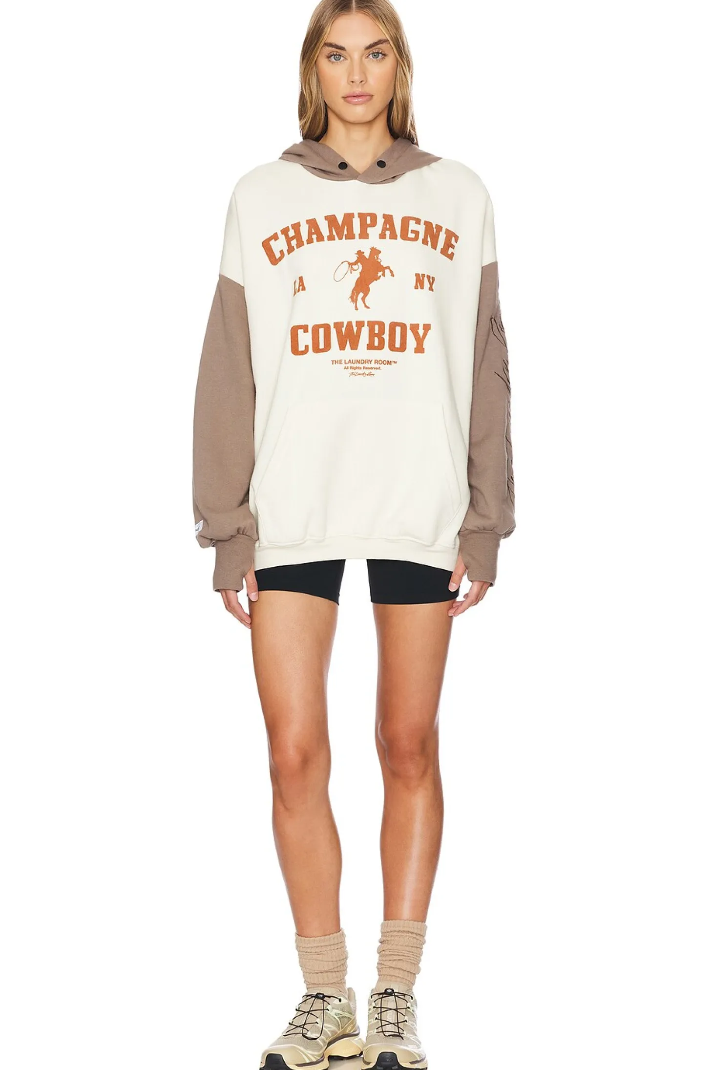 Champagne Cowboy Hideout Hoodie