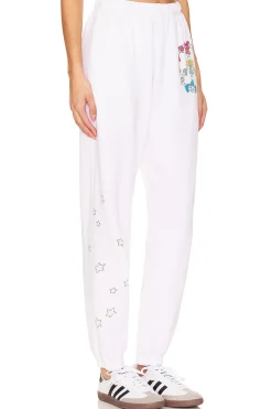 Chantria Mushroom Peace Sweatpants