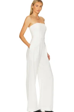 Chara Strapless Wide Leg Jumpsuit