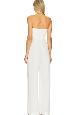 Chara Strapless Wide Leg Jumpsuit