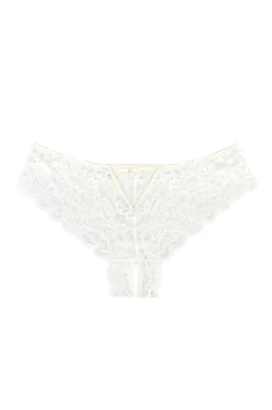 Charlotte Lace Crotchless Panty
