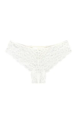 Charlotte Lace Crotchless Panty