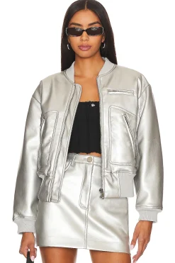 Chaz Metallic Jacket