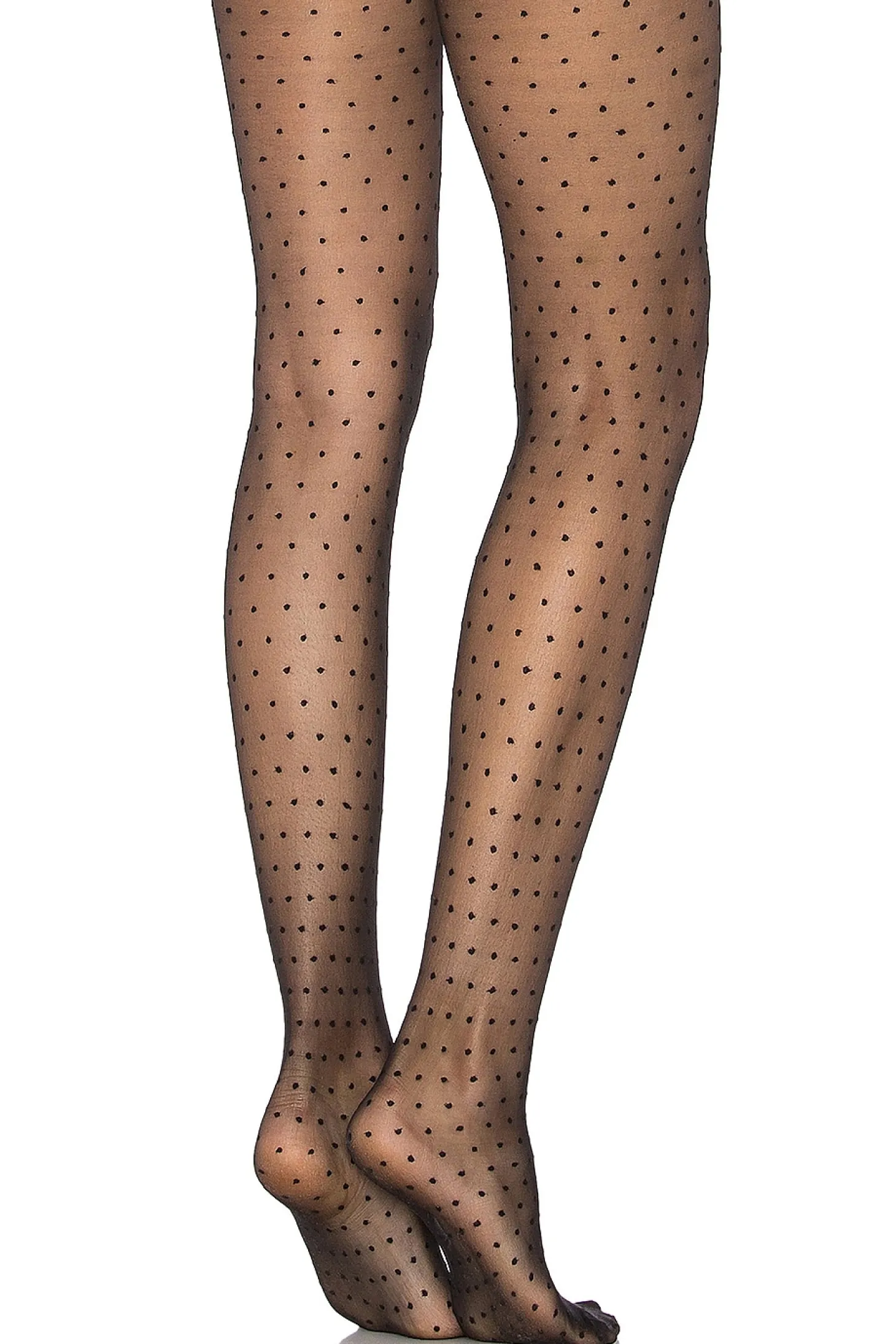 Chic Dot Sheer Tight