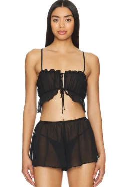 Chiffon Petal Bralette