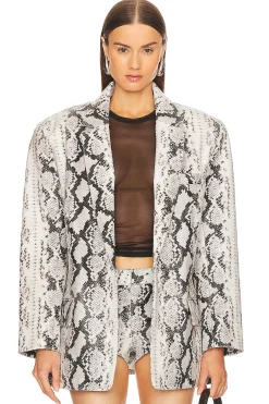 Chloe Leather Blazer