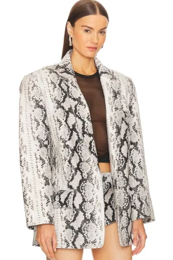 Chloe Leather Blazer