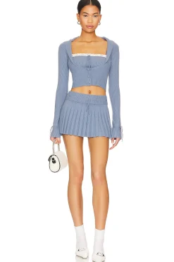 Cielo Pleated Mini Skirt