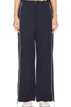 Cinched Waist Wide Leg Pant
