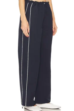Cinched Waist Wide Leg Pant