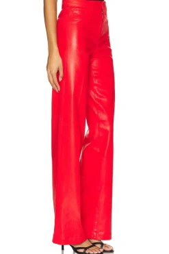 Clayton High Rise Wide Leg Coated Jeans
