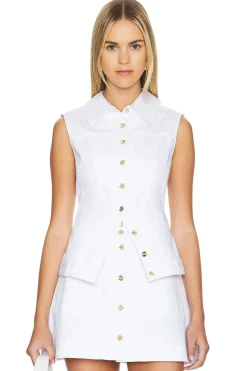 Collared Button Down Vest