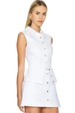 Collared Button Down Vest