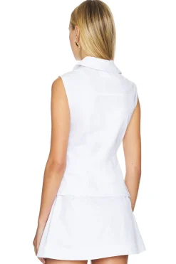 Collared Button Down Vest