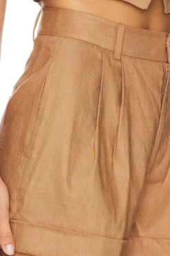 Conry Pleated Cuff Short