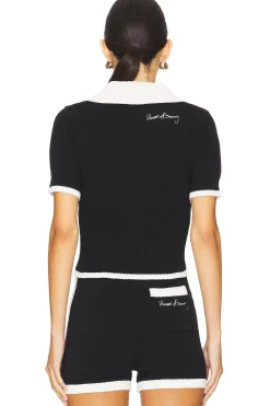 Contrast Peggy Cardigan