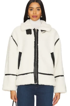 Contrast Stitching Jacket