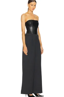 Corset Wide Leg Jumpsuit