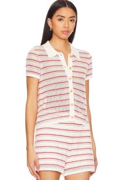 Cotton Mesh Mini Shirt