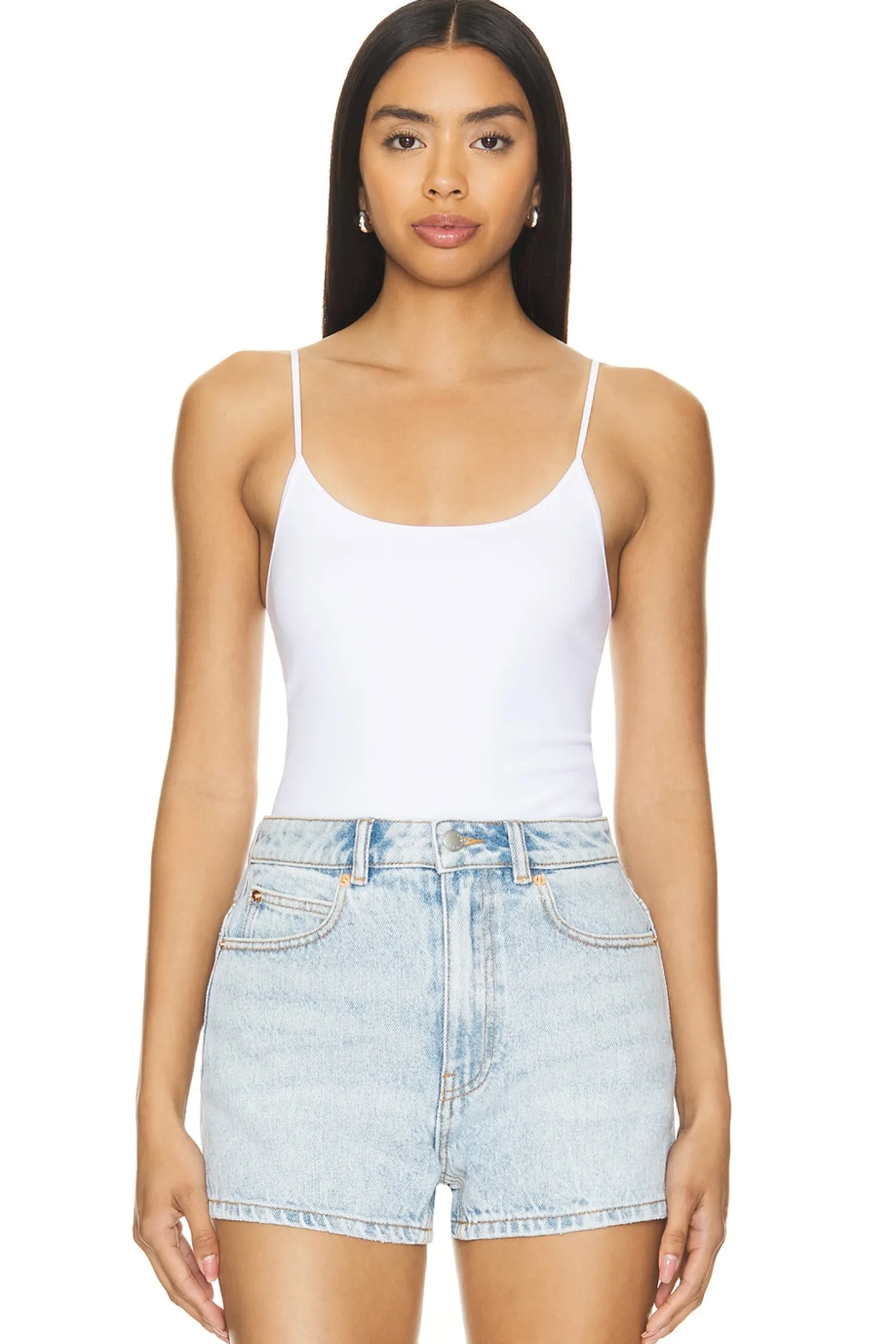 Cotton Rib Seamless Tank Bodysuit