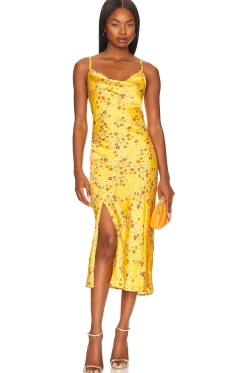 Cowl Neck Slip Dress