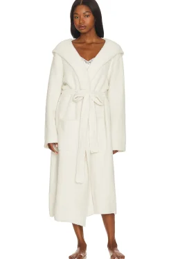 CozyChic Ribbed Hooded Robe