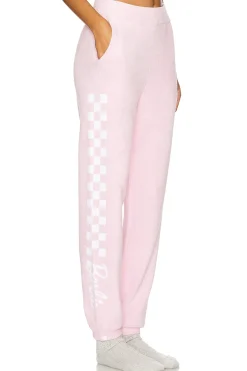 CozyChic Ultra Light Barbie Checkered Jogger