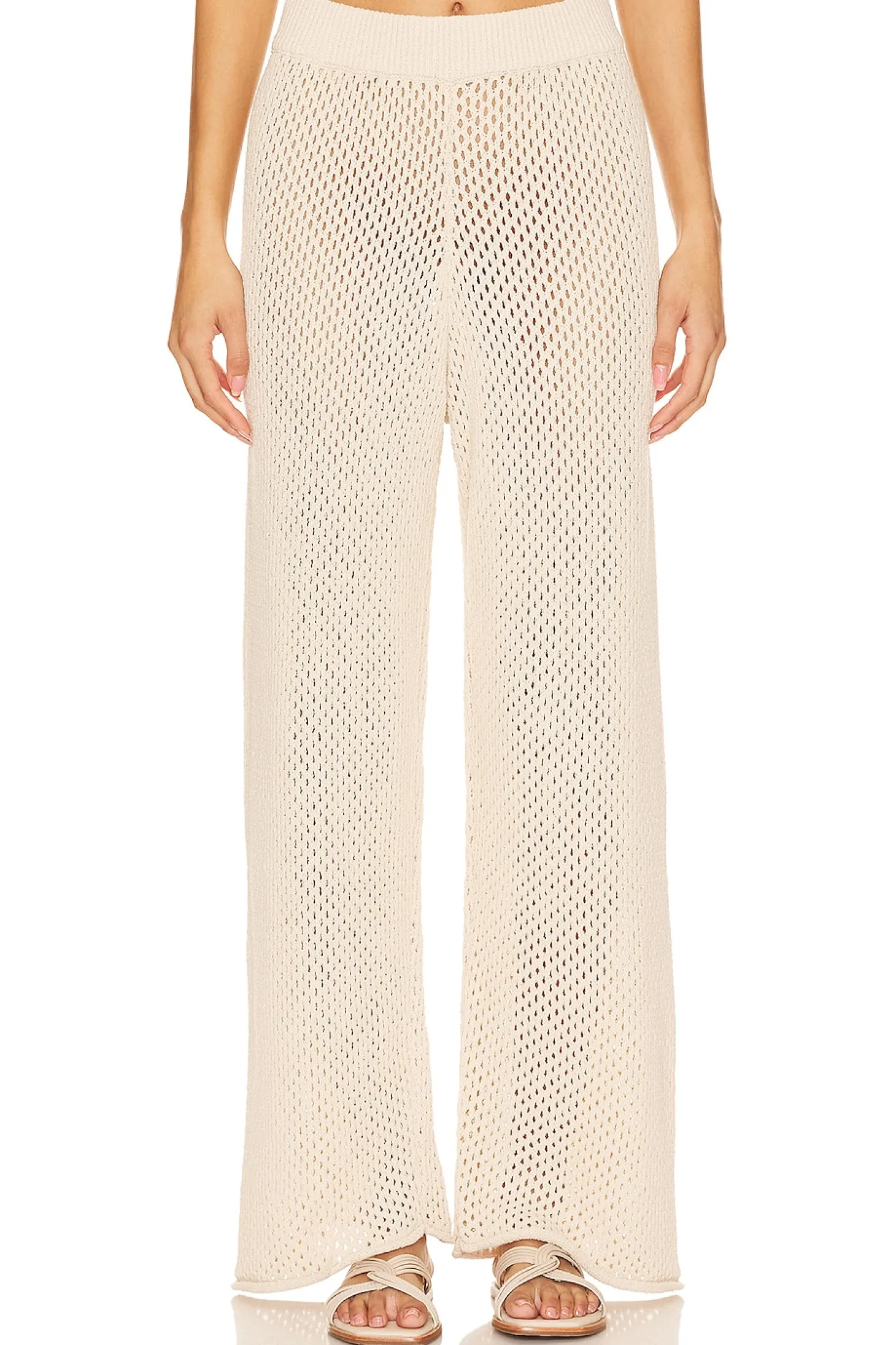 Crochet Wide Leg Pant