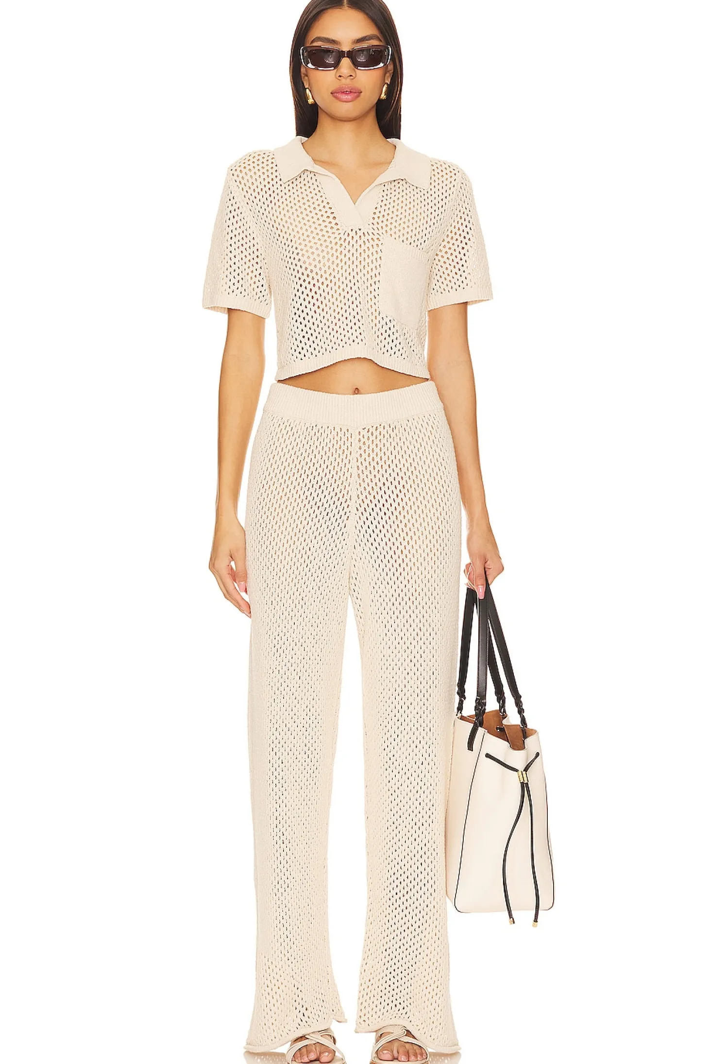 Crochet Wide Leg Pant