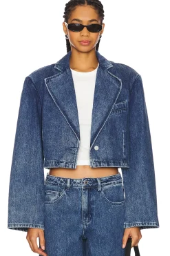 Cropped Blazer Jacket