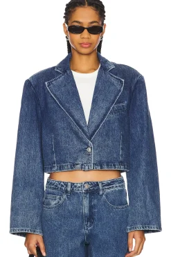 Cropped Blazer Jacket